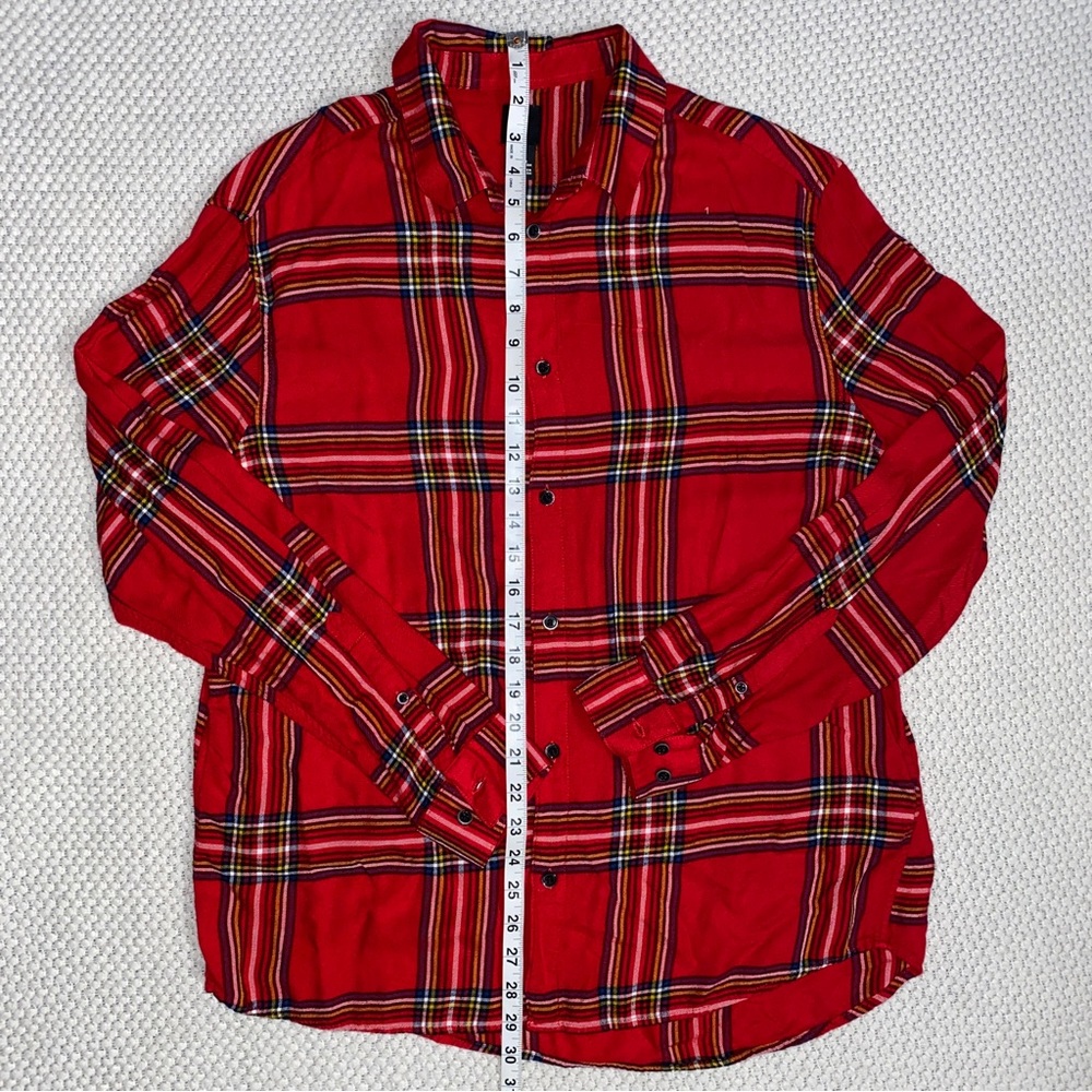 H&M Men’s Red Flannel Size L